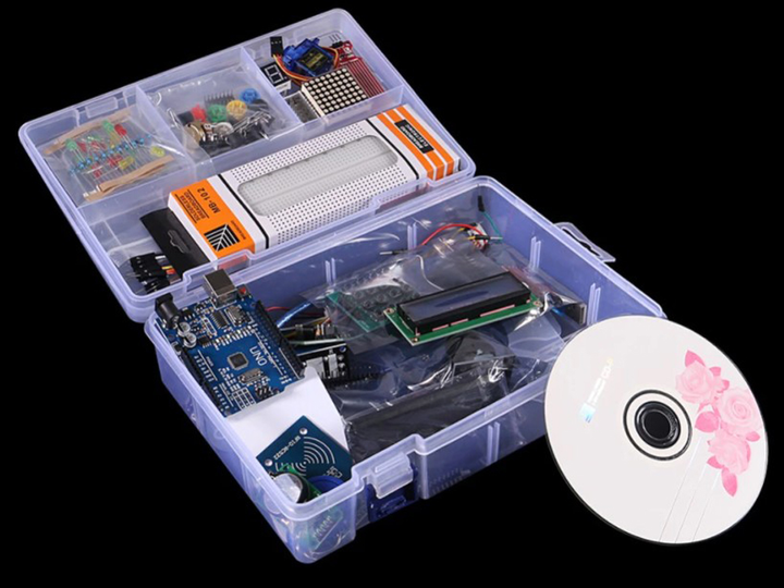 The Elegoo Arduino Uno R Most Complete Starter Kit Off