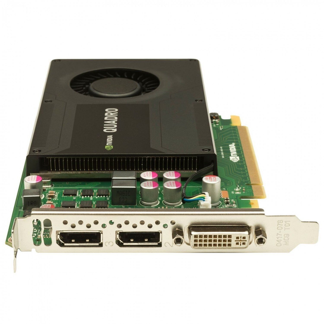 Відеокарта б в nVidia Quadro K2000 2 GB GDDR5 128 bit фото відгуки