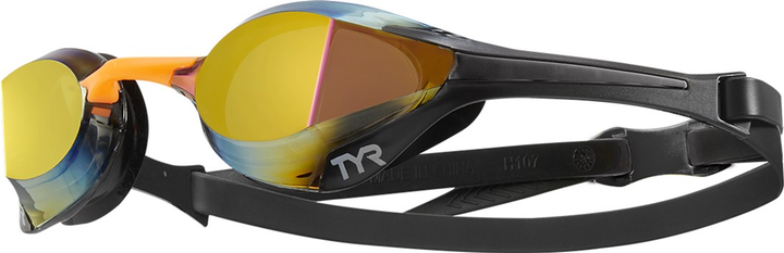 Tyr Tracer X Elite Mirrored Racing Gold Orange