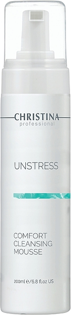 Очищающий мусс Christina Unstress Comfort Cleansing Mousse 200ml