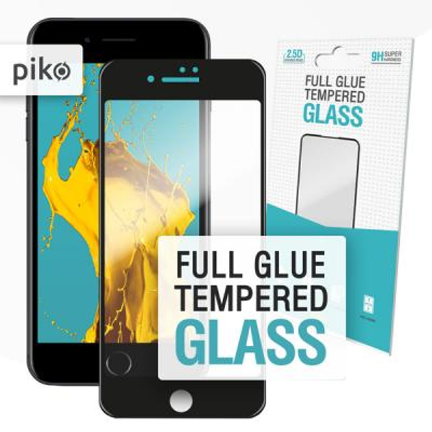 Piko Full Glue Iphone Se Black