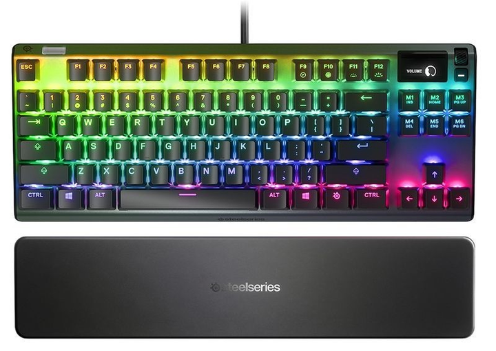 Игровая клавиатура Steelseries Apex PRO TKL Black Немецкая раскладка