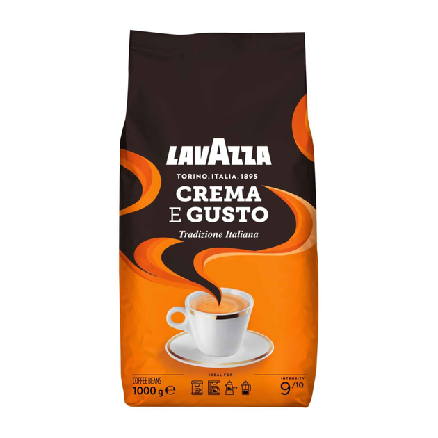 Купить Кофе в зернах Lavazza Crema e Gusto Tradizione Italiana 1кг