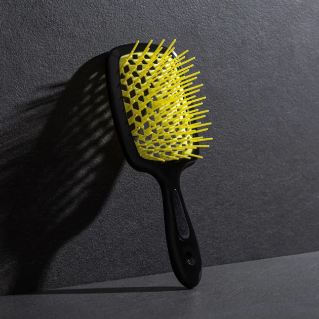 Hollow Comb Superbrush Plus Black Yellow