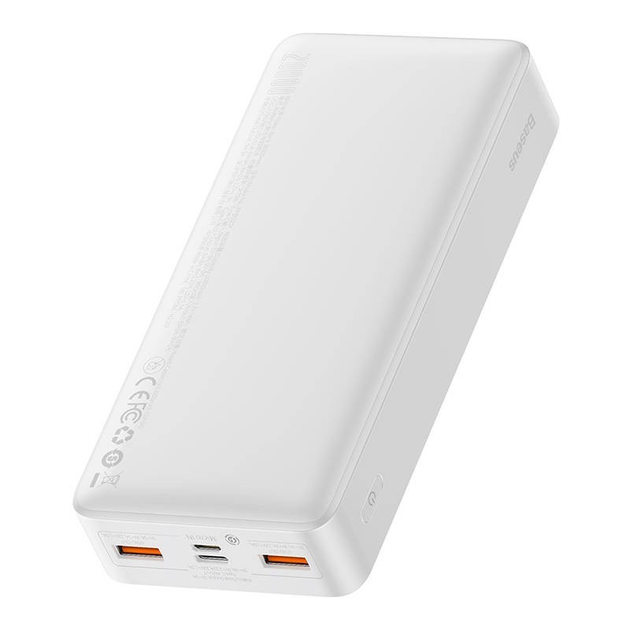 Повербанк Baseus Bipow Digital Display 20000mAh 20W White PPDML M02