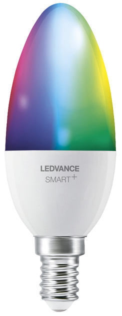 Світлодіодна лампа LEDVANCE SMART WiFi B40 4 9W RGBW 470Lm DIM E14