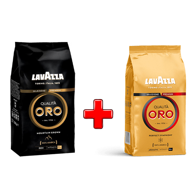 Купити Кава в зернах Lavazza Qualita Oro та Qualita Oro Mountain Grown