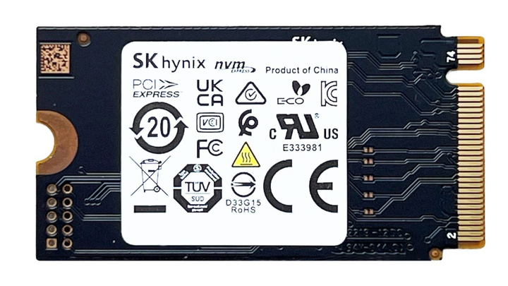 SSD SK hynix BC711 Pyrite 512GB M 2 2242 PCIE Gen3 x4 NVME OEM фото