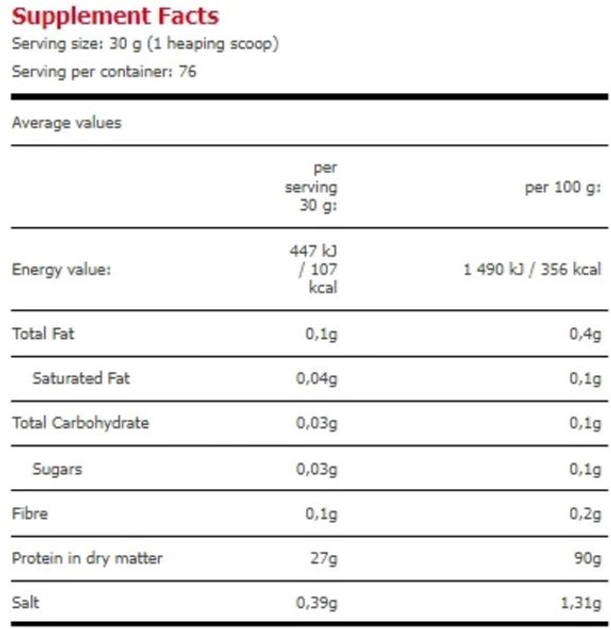 Amix Gold Whey Protein Isolate Banana