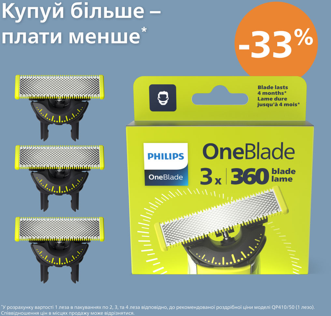 Philips Oneblade Qp