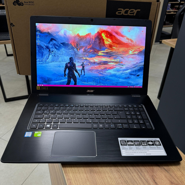 Ігровий ноутбук Acer Aspire E5 17 3 FullHD Intel Core i5 7200u