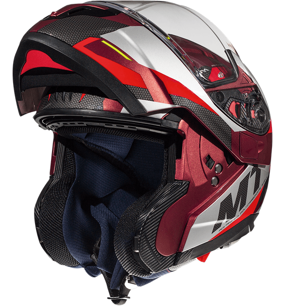 Mt Helmets Atom Sv Transcend Gloss Red Xl