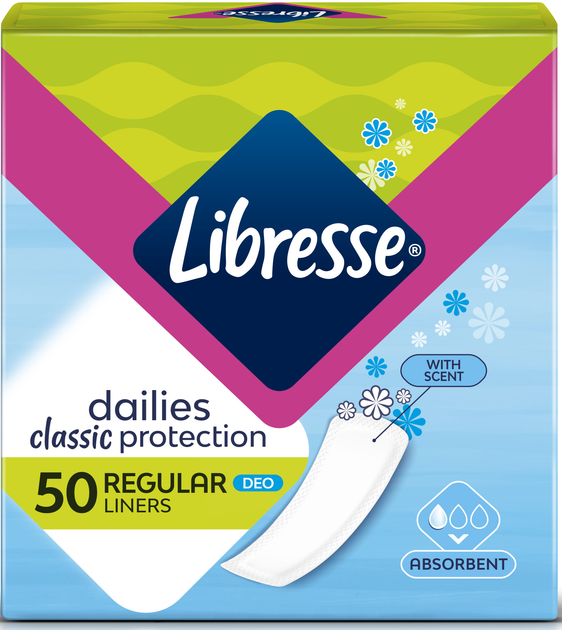 ROZETKA Щоденні прокладки Libresse Classic Protection Deo 50 шт