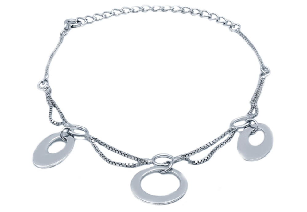 Серебряный браслет Silvex925 16+5 ±2 см (вес 3.1 г) модели Б2/420
Серебряный браслет Silvex925 16+5 ±2 см (вес 3.1 г) модели Б2/420