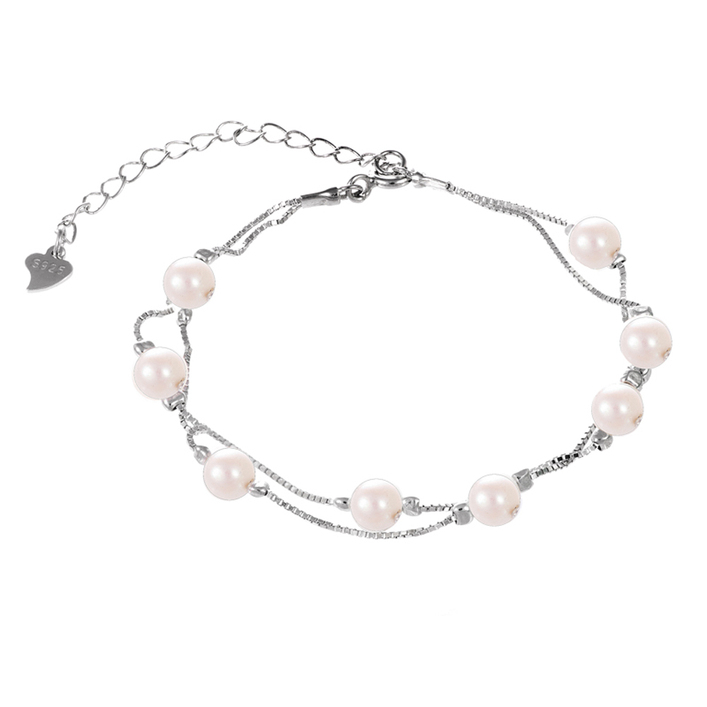 Серебряный браслет Silvex925 17+5 см с культ. жемчугом (вес 4.1 г) модели БК2Ж/805
Серебряный браслет Silvex925 17+5 см с культ. жемчугом (вес 4.1 г) модели БК2Ж/805