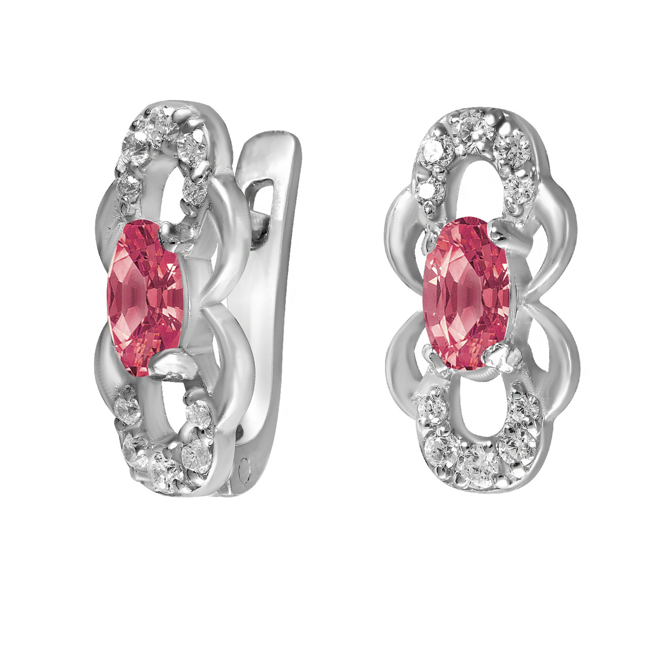 Детские серьги из серебра с куб. циркониями Twiddle Jewelry Бело-розовый 1.5 г (С030р)
Детские серьги из серебра с куб. циркониями Twiddle Jewelry Бело-розовый 1.5 г (С030р)