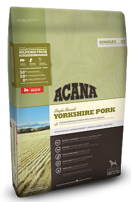 Сухой гипоаллергенный корм ACANA Yorkshire Pork для собак всех пород со свининой, 2 кг
Сухой гипоаллергенный корм ACANA Yorkshire Pork для собак всех пород со свининой, 2 кг
