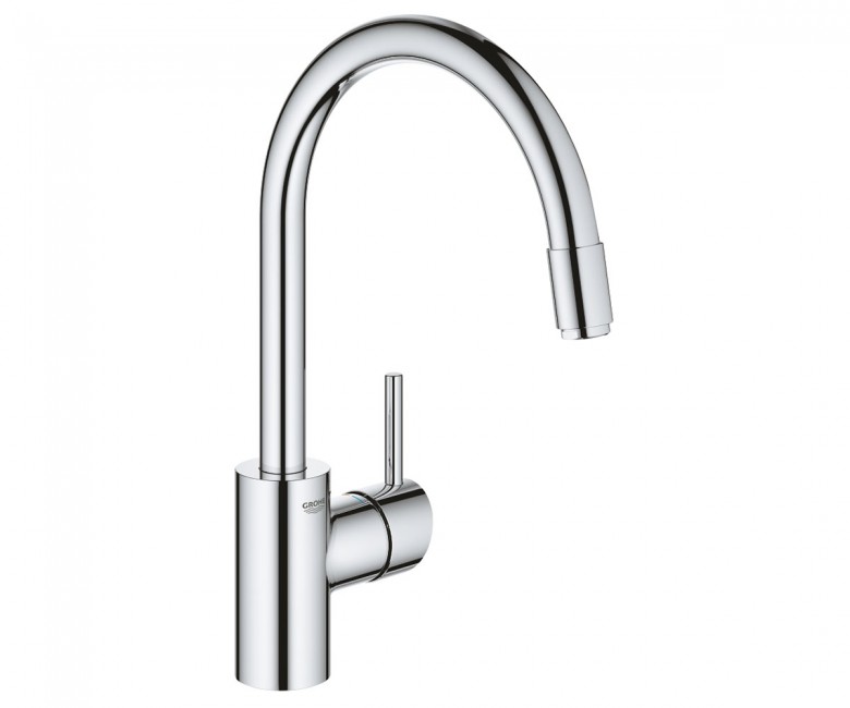 Кухонный смеситель однорычажный с выдвижным изливом GROHE Concetto 32663003 хром (58153)
Кухонный смеситель однорычажный с выдвижным изливом GROHE Concetto 32663003 хром (58153)