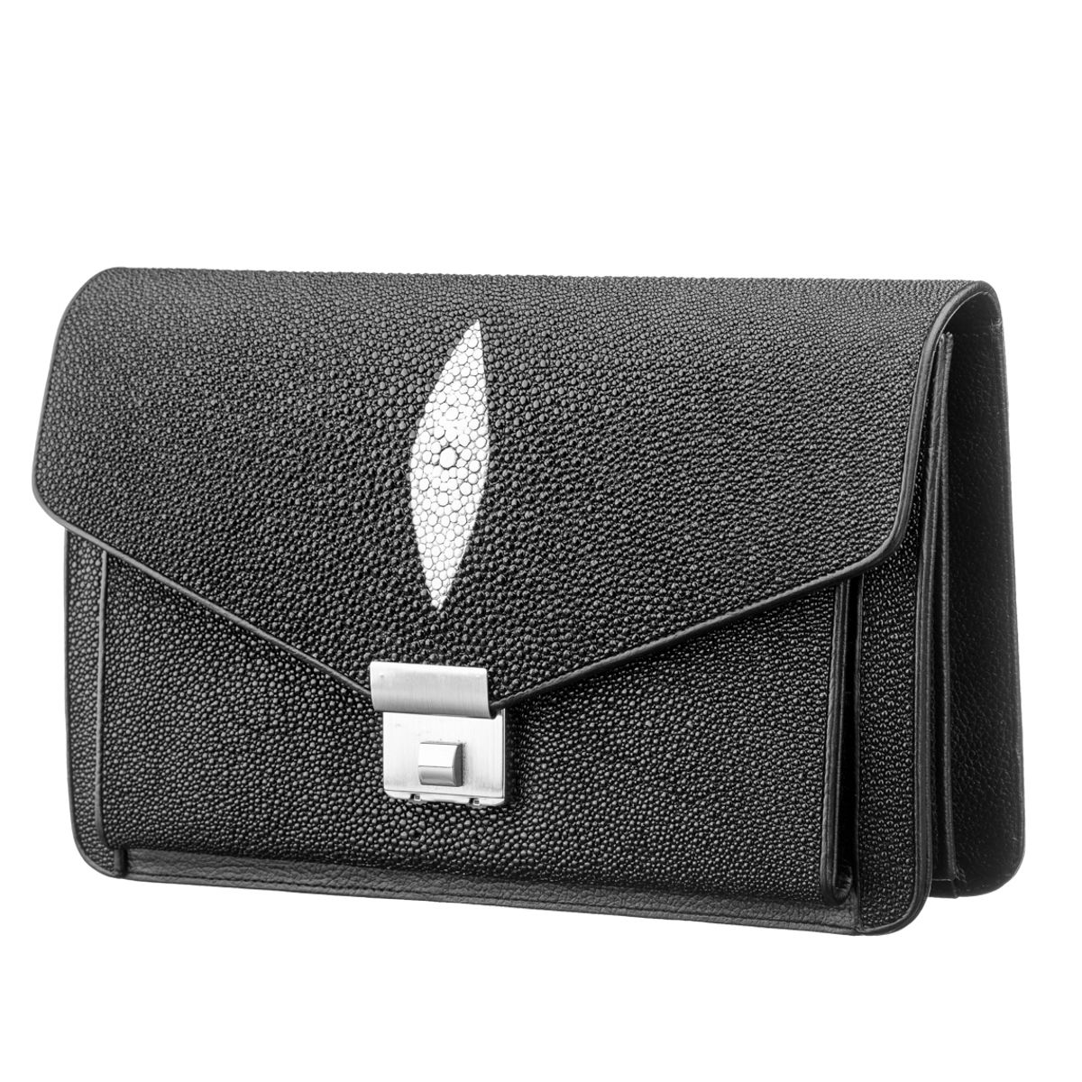 Барсетка женская STINGRAY LEATHER 18292 из натуральной кожи морского ската Черная
Барсетка женская STINGRAY LEATHER 18292 из натуральной кожи морского ската Черная