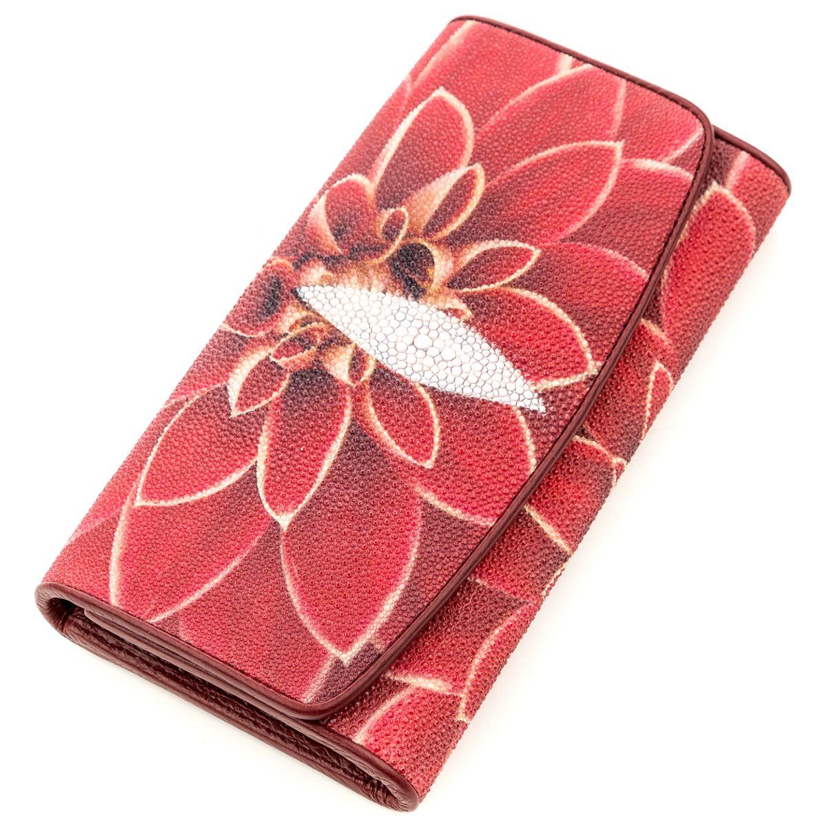 Кошелек женский STINGRAY LEATHER 18633 из натуральной кожи морского ската Красный
Кошелек женский STINGRAY LEATHER 18633 из натуральной кожи морского ската Красный