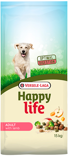Cухой корм для взрослых собак Happy Life Взрослый со вкусом ягненка 15 кг
Cухой корм для взрослых собак Happy Life Взрослый со вкусом ягненка 15 кг