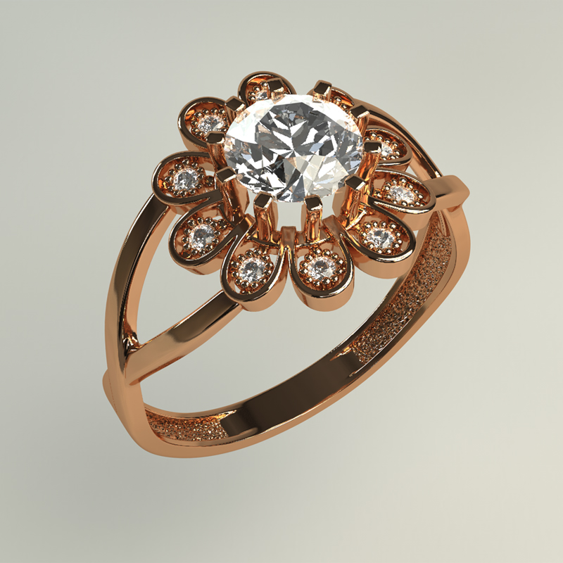 Золотое кольцо с фианитами 6433 Размер 19
Золотое кольцо с фианитами 6433 Размер 19