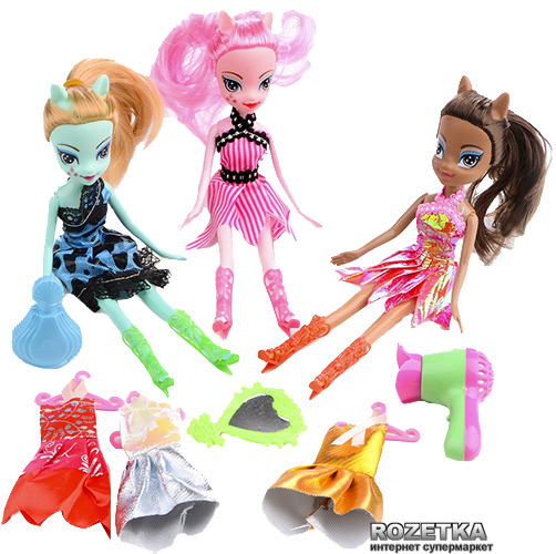 Набор кукол Na-Na ID239 Pretty Cowry Монстрики 3 шт + аксессуары (62-003) 
Набор кукол Na-Na ID239 Pretty Cowry Монстрики 3 шт + аксессуары (62-003)