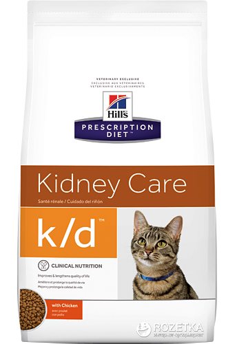 Сухой корм для кошек Hill's Prescription Diet Feline k/d 1.5 кг (9186,08) (052742918600)
Сухой корм для кошек Hill's Prescription Diet Feline k/d 1.5 кг (9186,08) (052742918600)