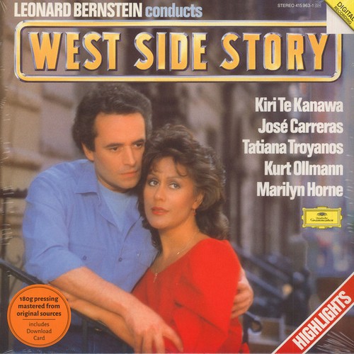 Виниловая пластинка Leonard Bernstein - West Side Story (479580-62, 180 Gm.) Deutsche Grammophon/Ger. Mint (art.233293)
Виниловая пластинка Leonard Bernstein - West Side Story (479580-62, 180 Gm.) Deutsche Grammophon/Ger. Mint (art.233293)