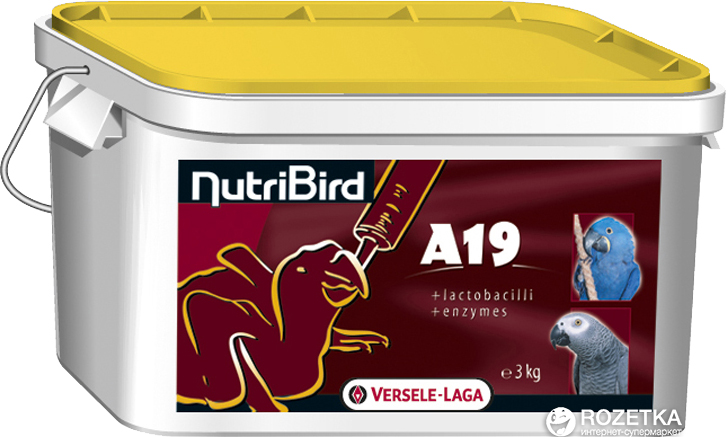 Корм молоко для птенцов больших попугаев Versele-Laga NutriBird A19 3 кг
Корм молоко для птенцов больших попугаев Versele-Laga NutriBird A19 3 кг
