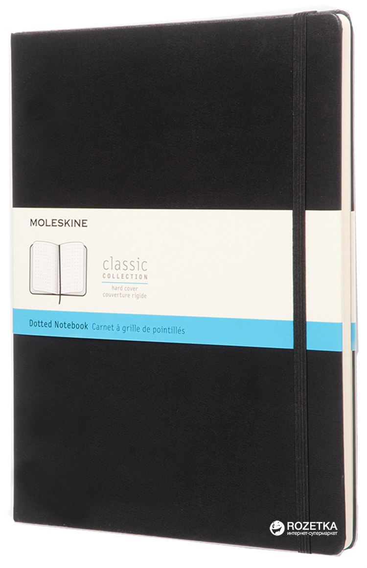 Записная книга Moleskine Classic 19 х 25 см 192 страницы в точку Черная (8051272892727)
Записная книга Moleskine Classic 19 х 25 см 192 страницы в точку Черная (8051272892727)