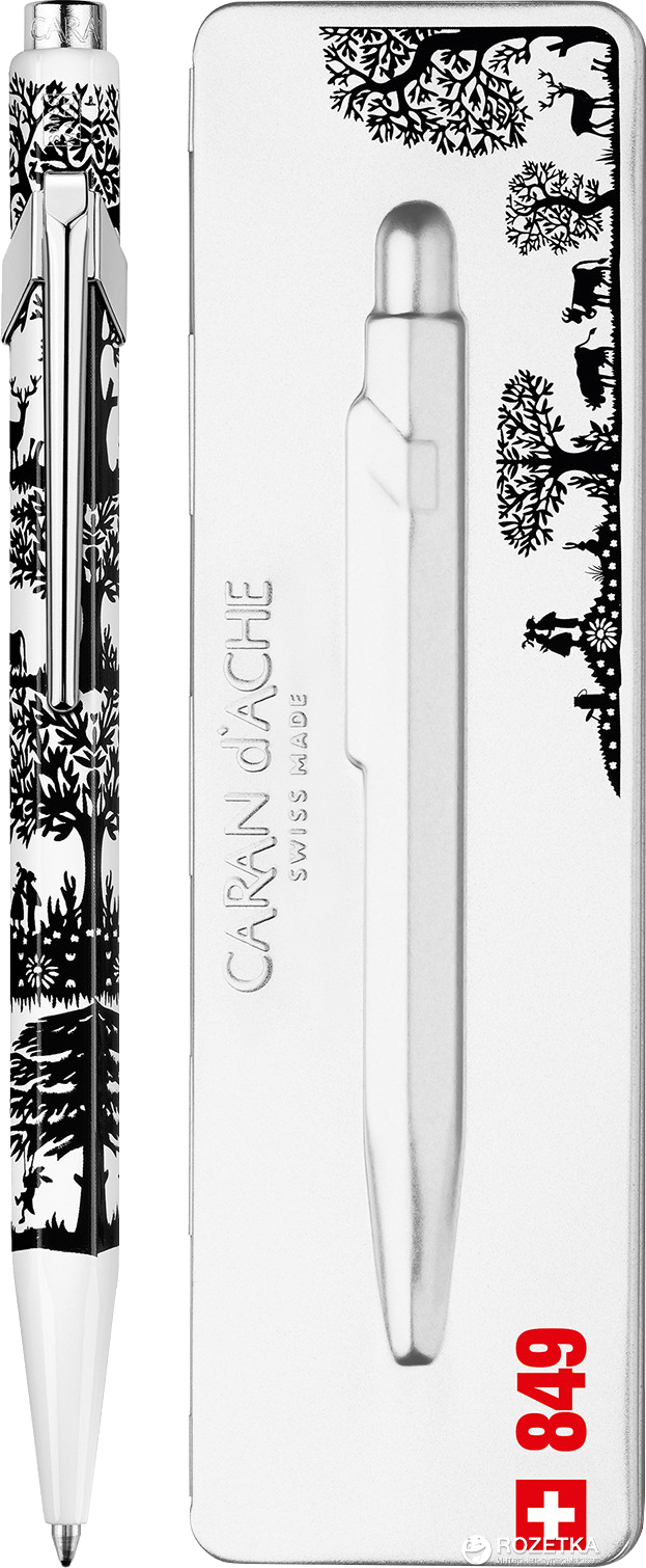 Ручка шариковая Caran d'Ache 849 Синяя 0.7 мм Totally Swiss Лес в подарочном футляре (7630002330169)
Ручка шариковая Caran d'Ache 849 Синяя 0.7 мм Totally Swiss Лес в подарочном футляре (7630002330169)