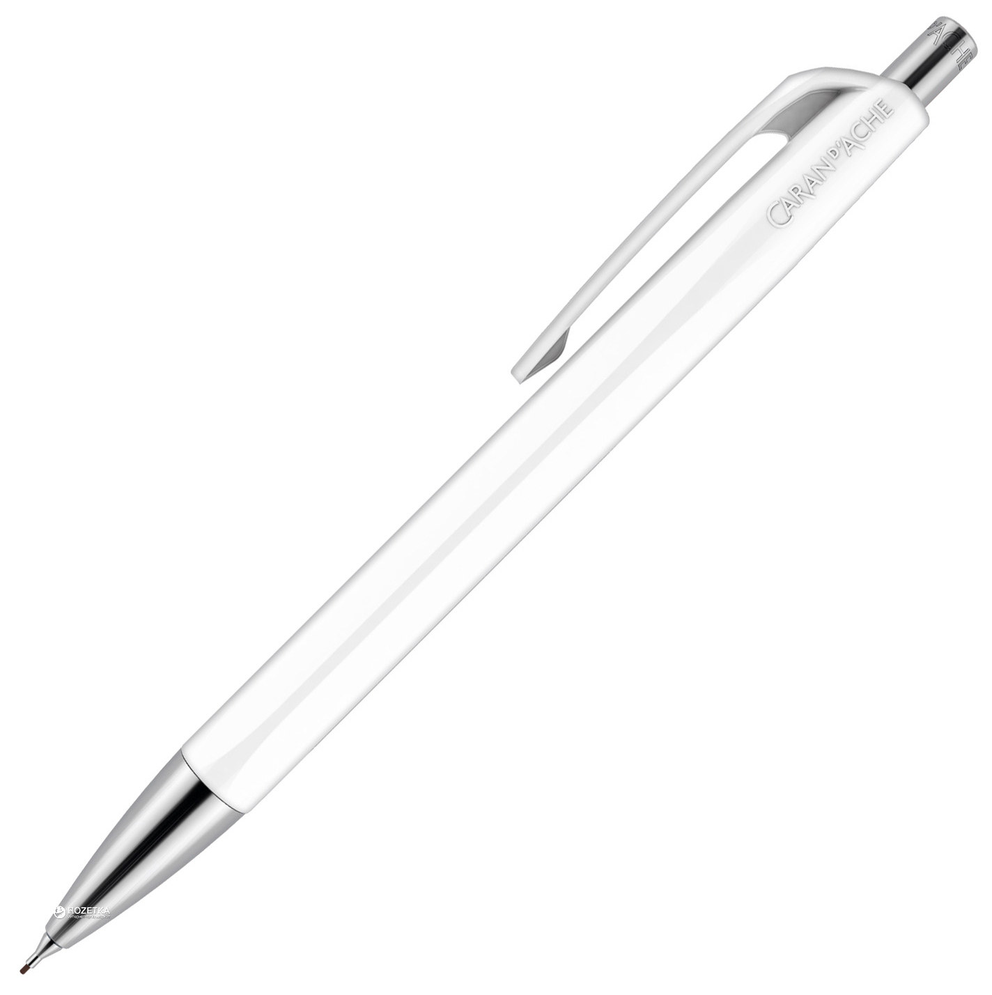 Карандаш чернографитный механический Caran d'Ache 888 0.7 мм Белый корпус (7630002331517)
Карандаш чернографитный механический Caran d'Ache 888 0.7 мм Белый корпус (7630002331517)