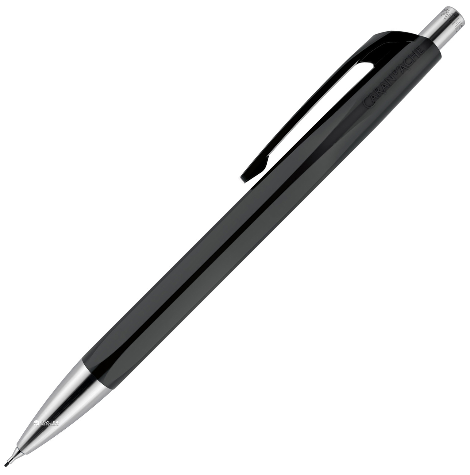 Карандаш чернографитный механический Caran d'Ache 888 0.7 мм Черный корпус (7630002331531)
Карандаш чернографитный механический Caran d'Ache 888 0.7 мм Черный корпус (7630002331531)