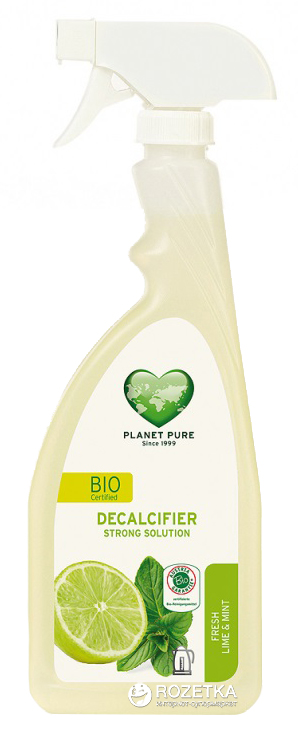 Органическое средство для удаления накипи и известкового налета Planet Pure Освежающий Лайм и мята спрей 510 мл
Органическое средство для удаления накипи и известкового налета Planet Pure Освежающий Лайм и мята спрей 510 мл
