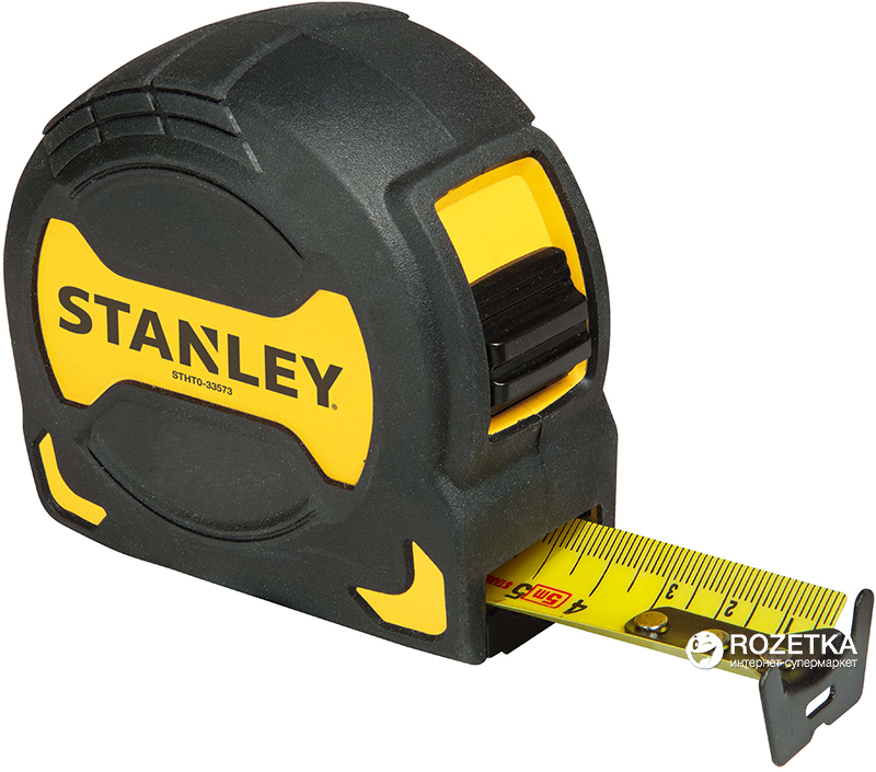 Рулетка вимірювальна Stanley Tylon Grip Tape зі збільшеним гачком 5 м х 28 мм (STHT0-33561) 
Рулетка вимірювальна Stanley Tylon Grip Tape зі збільшеним гачком 5 м х 28 мм (STHT0-33561)