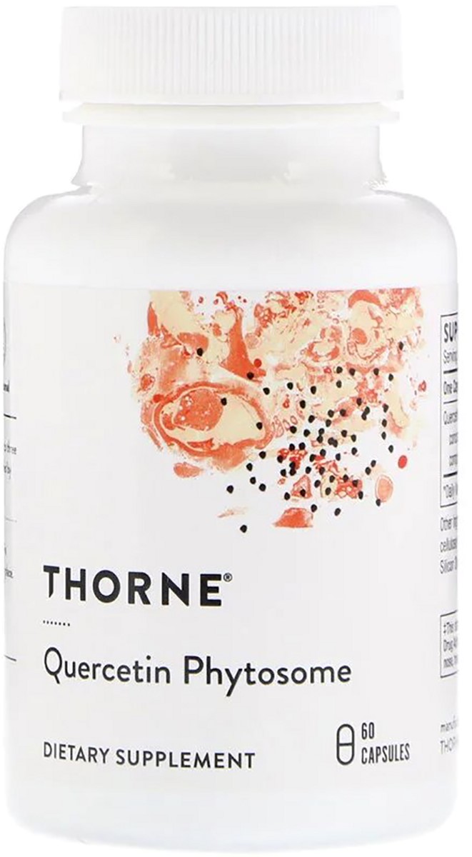 Натуральная добавка Thorne Research Кверцетин Фитосомы, Quercetin Phytosome, 60 капсул (693749004356)
Натуральная добавка Thorne Research Кверцетин Фитосомы, Quercetin Phytosome, 60 капсул (693749004356)