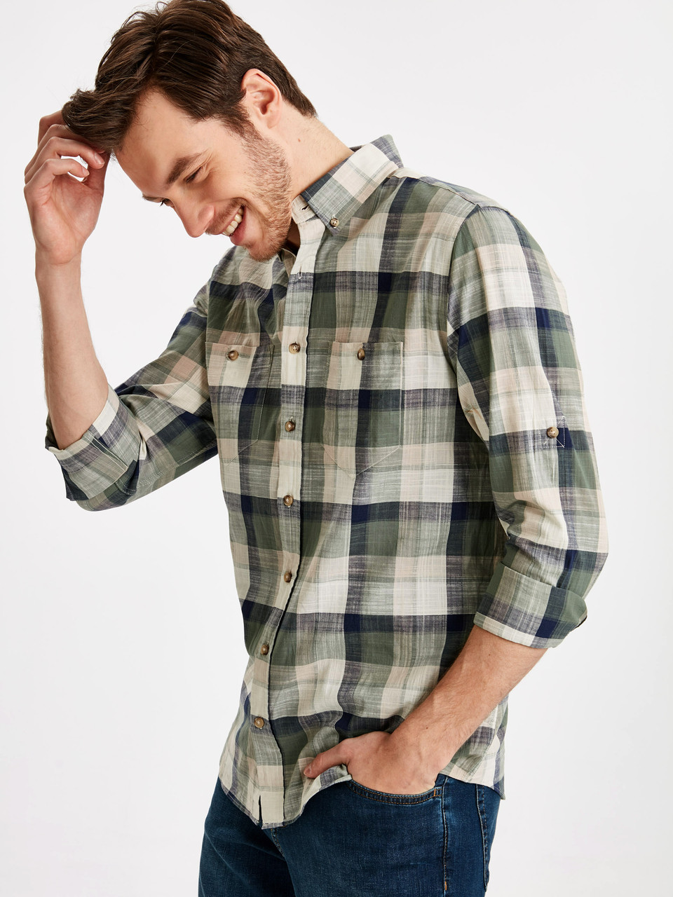 Мужская рубашка LC Waikiki в клетку Хаки (LCWShirt-1545, Мужская рубашка LC Waikiki в клетку 4XL Хаки (LCWShirt-1545)
Мужская рубашка LC Waikiki в клетку Хаки (LCWShirt-1545, Мужская рубашка LC Waikiki в клетку 4XL Хаки (LCWShirt-1545)