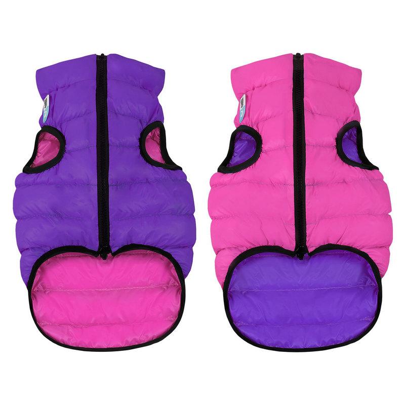 Курточка двусторонняя AiryVest для собак S35 розово-фиолетовая 1585 (4823089301631)
Курточка двусторонняя AiryVest для собак S35 розово-фиолетовая 1585 (4823089301631)