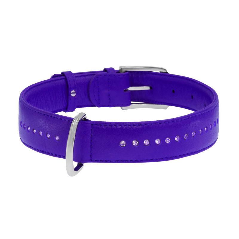 Ошейник WAUDOG Glamour кожа фиолетовый с маленькими стразами 38789 (4823089318257)
Ошейник WAUDOG Glamour кожа фиолетовый с маленькими стразами 38789 (4823089318257)
