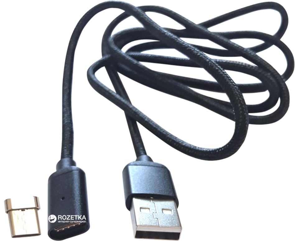 Магнитный кабель синхронизации Value USB Type C - USB 2.1A 1 м в оплетке Черный
Магнитный кабель синхронизации Value USB Type C - USB 2.1A 1 м в оплетке Черный