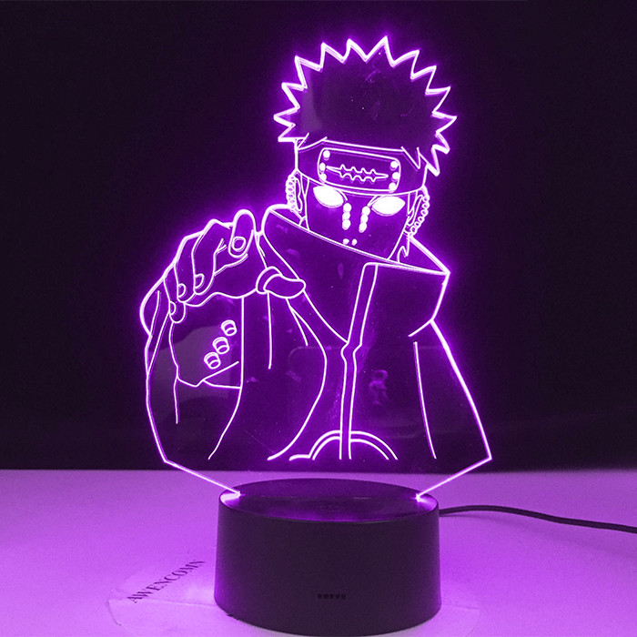Настольный светильник-ночник Пейн Акацки - Naruto Pain Akatsuki 16 цветов 3D USB (8220)
Настольный светильник-ночник Пейн Акацки - Naruto Pain Akatsuki 16 цветов 3D USB (8220)