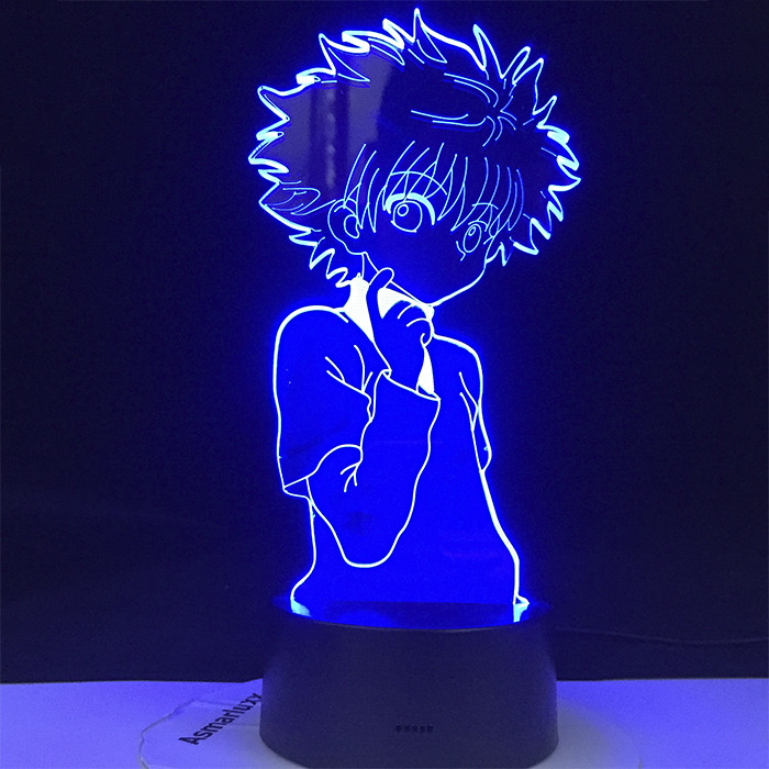 Настольный светильник-ночник Киллуа Хантер и Хантер Killua Zoldyck Hunter x Hunter 16 цветов 3D USB (8221)
Настольный светильник-ночник Киллуа Хантер и Хантер Killua Zoldyck Hunter x Hunter 16 цветов 3D USB (8221)