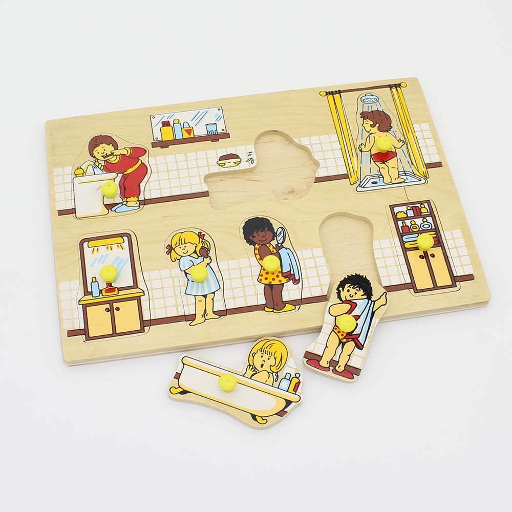 Рамка-вкладыши Ванная комната 8 деталей Lam Toys 29х20х0,9 см Разноцветный 000014327
Рамка-вкладыши Ванная комната 8 деталей Lam Toys 29х20х0,9 см Разноцветный 000014327