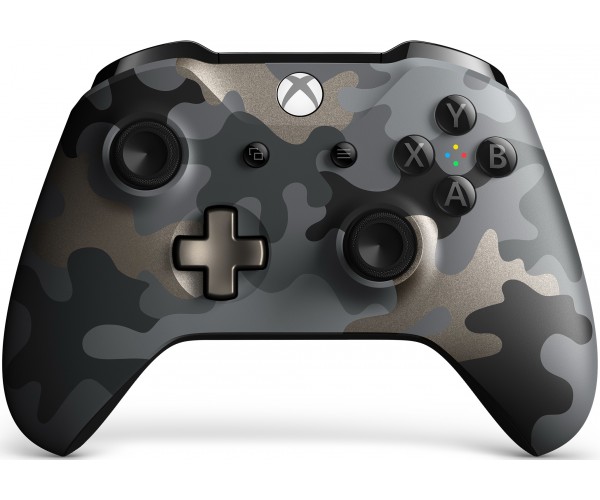 Microsoft Xbox One S Wireless Controller with Bluetooth Special Edition (Night Ops Camo)
Microsoft Xbox One S Wireless Controller with Bluetooth Special Edition (Night Ops Camo)