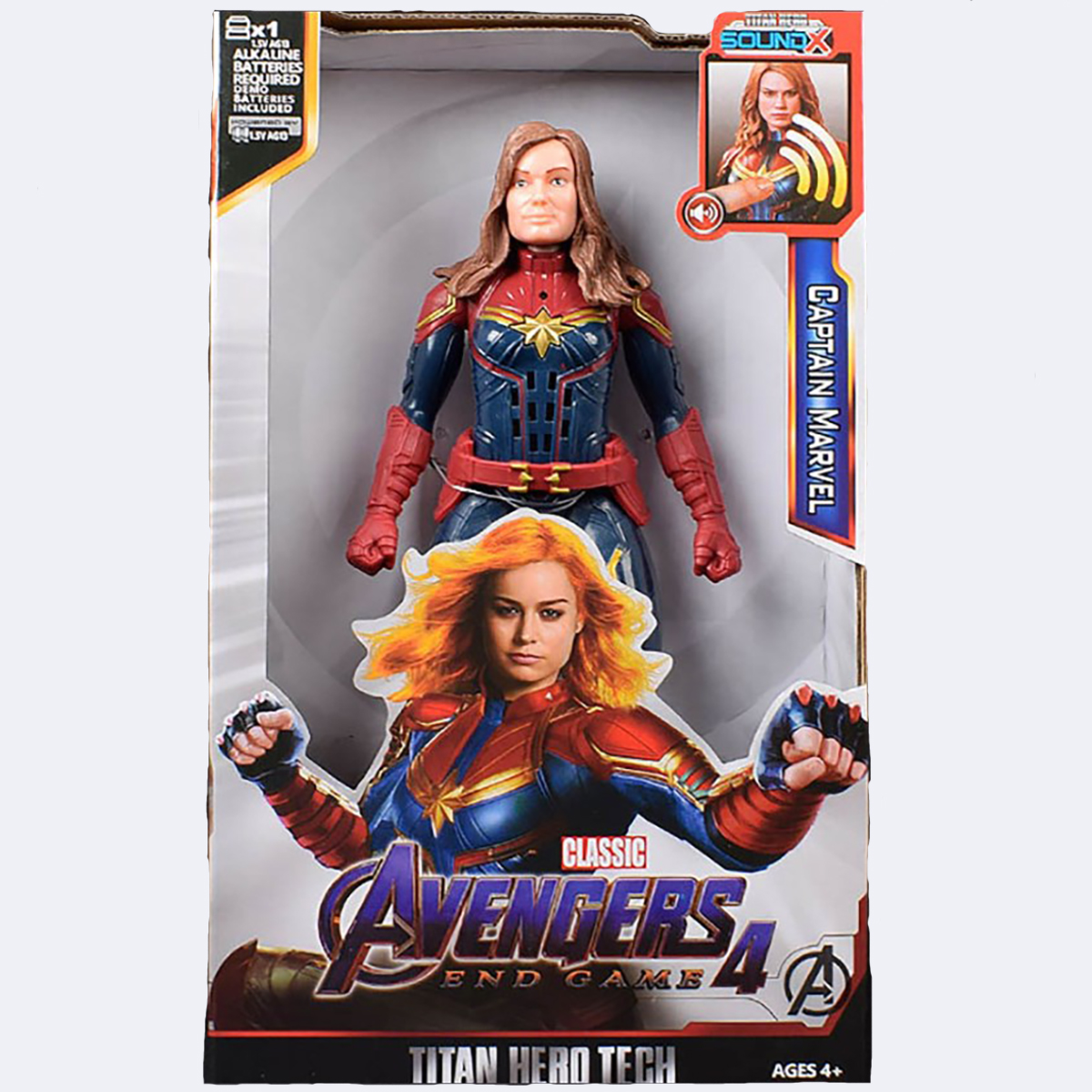 Фигурка Супер Героя Avengers Капитан Марвел Captain Marvel 30 см Свет + Музика Кукла (Марвел - Мстители)
Фигурка Супер Героя Avengers Капитан Марвел Captain Marvel 30 см Свет + Музика Кукла (Марвел - Мстители)