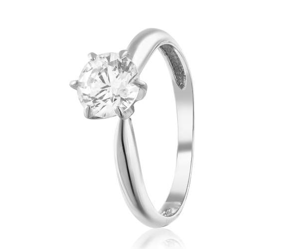 Кольцо с камнем SWAROVSKI Zirconia "Верона", белое золото, КД4006/1SW, 17.5 размер
Кольцо с камнем SWAROVSKI Zirconia "Верона", белое золото, КД4006/1SW, 17.5 размер