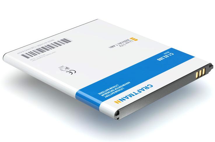 Аккумулятор Craftmann Lenovo BL210 - A536, S820, S650, A656, A766, A606 и др. 2000mAh
Аккумулятор Craftmann Lenovo BL210 - A536, S820, S650, A656, A766, A606 и др. 2000mAh