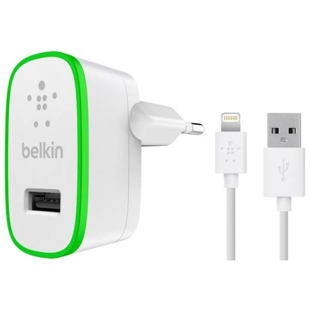 Зарядний пристрій Belkin USB Home Charger (2.4Amp) w/cable Lightening to USB-A, 1.2m (F8J125vf04-WHT)
Зарядний пристрій Belkin USB Home Charger (2.4Amp) w/cable Lightening to USB-A, 1.2m (F8J125vf04-WHT)
