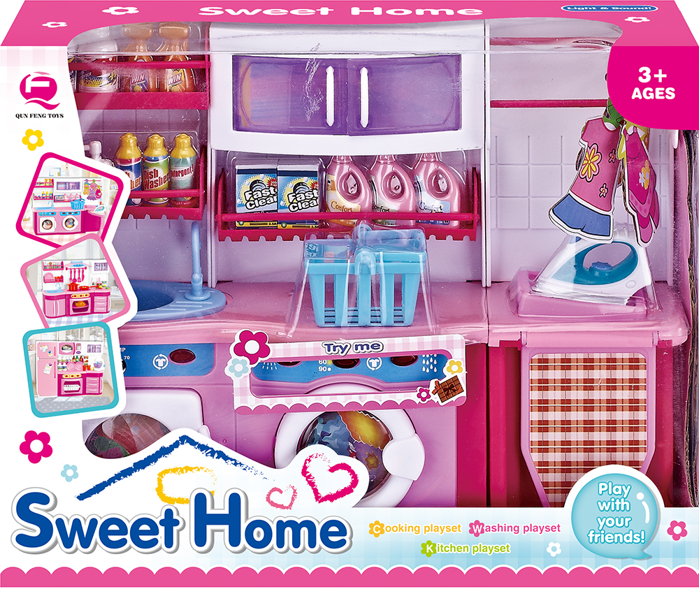 Кукольная стиральная комната Qun Feng Toys Родительский дом 37x11.5x28.5 см Розовая (2802S)
Кукольная стиральная комната Qun Feng Toys Родительский дом 37x11.5x28.5 см Розовая (2802S)